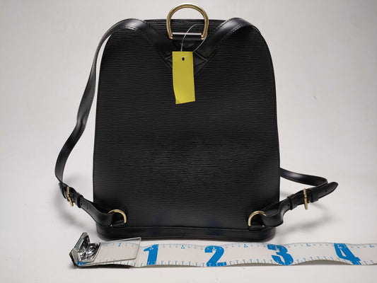LOUIS VUITTON Epi Cobran Noir Backpack