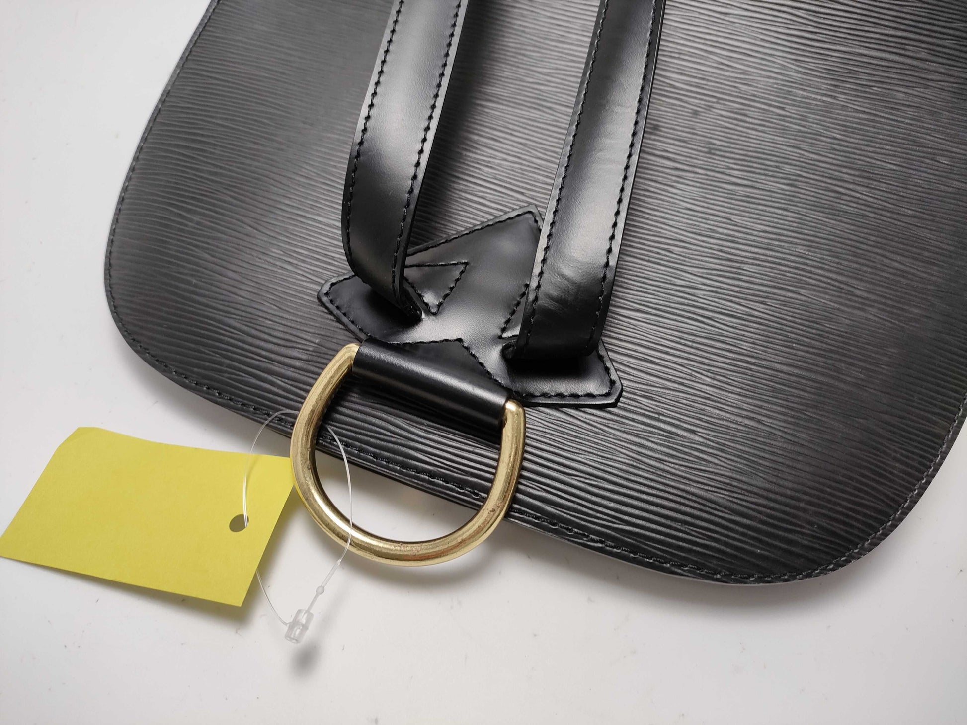 LOUIS VUITTON Epi Cobran Noir Backpack