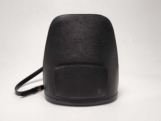 LOUIS VUITTON Epi Cobran Noir Backpack