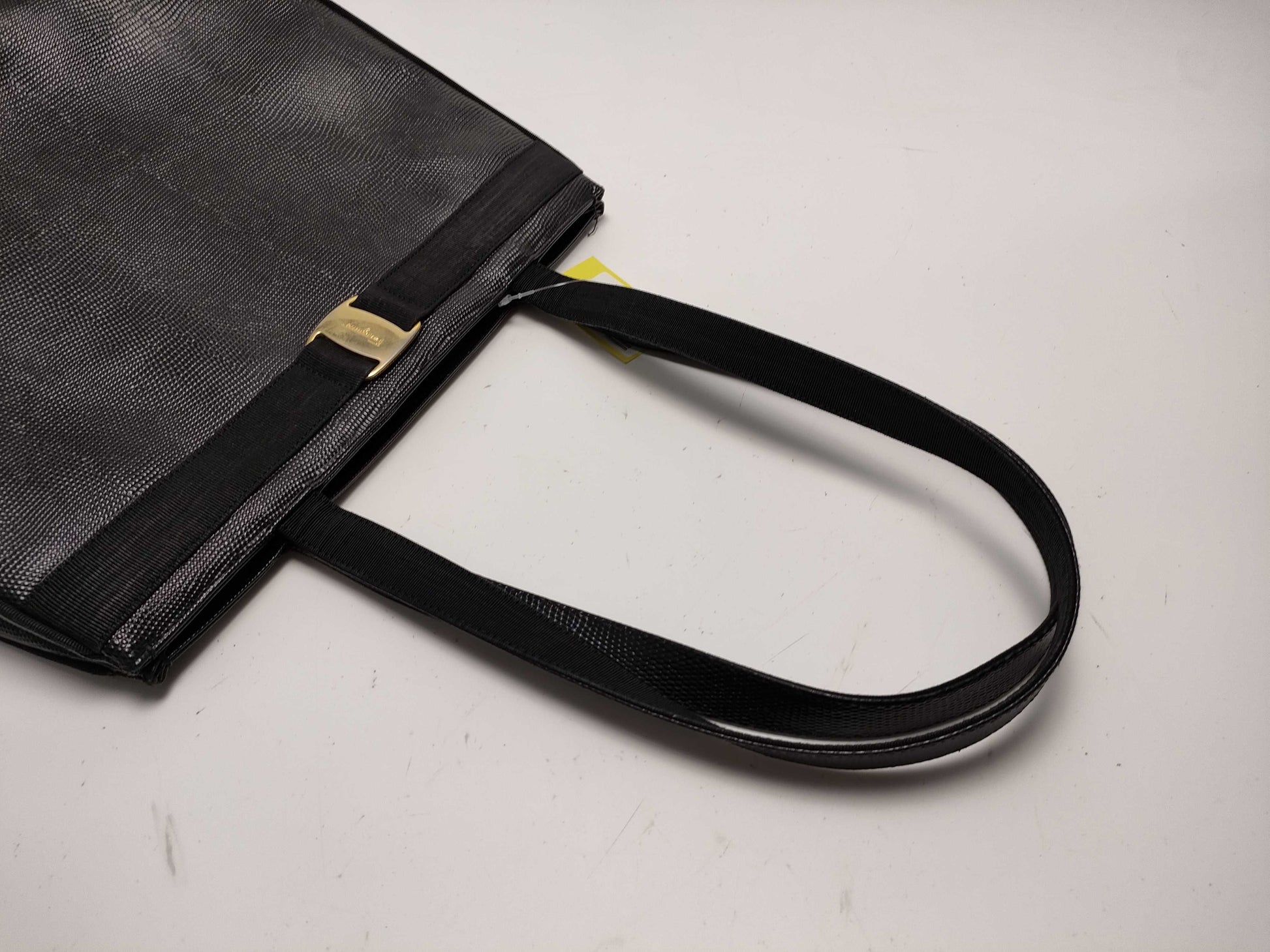Salvatore Ferragamo Vara Embossed Handbag Handbag