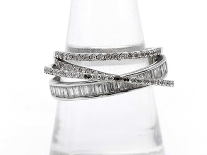 D0.85ct K18WG 5.8g Ring 