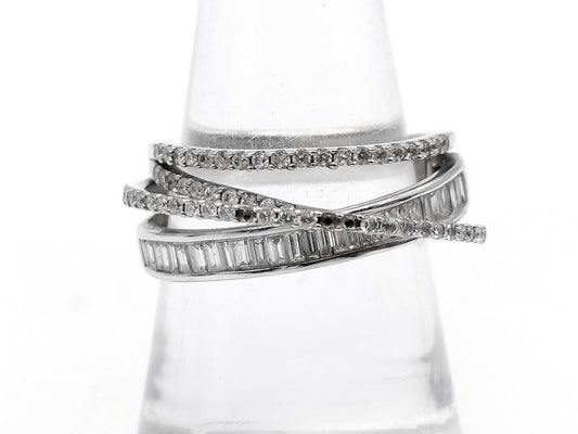 D0.85ct K18WG 5.8g Ring 