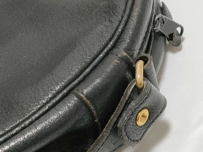 LONG CHAMP Leather Shoulder/Folding Bag Shoulder Bag