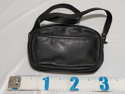 LONG CHAMP Leather Shoulder/Folding Bag Shoulder Bag