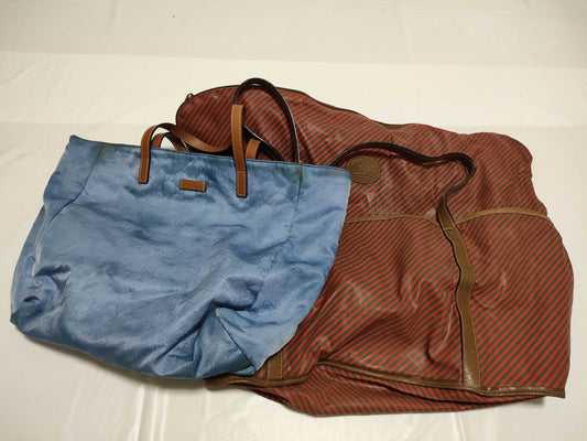 GUCCI Old Gucci Regate Line Tote Bag