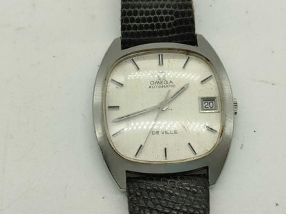 OMEGA De Ville Automatic Square Silver Boys' Watch