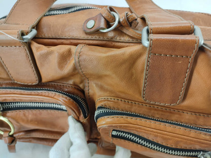 (10460_0132)chloe Betty Leather Boston Bag Boston Bag
