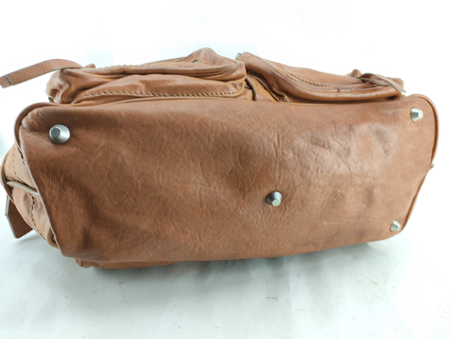 (10460_0132)chloe Betty Leather Boston Bag Boston Bag