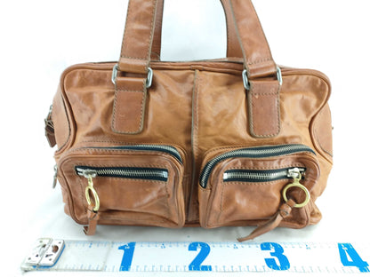 (10460_0132)chloe Betty Leather Boston Bag Boston Bag