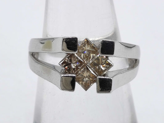 D0.75ct PT900 10.2g Ring 