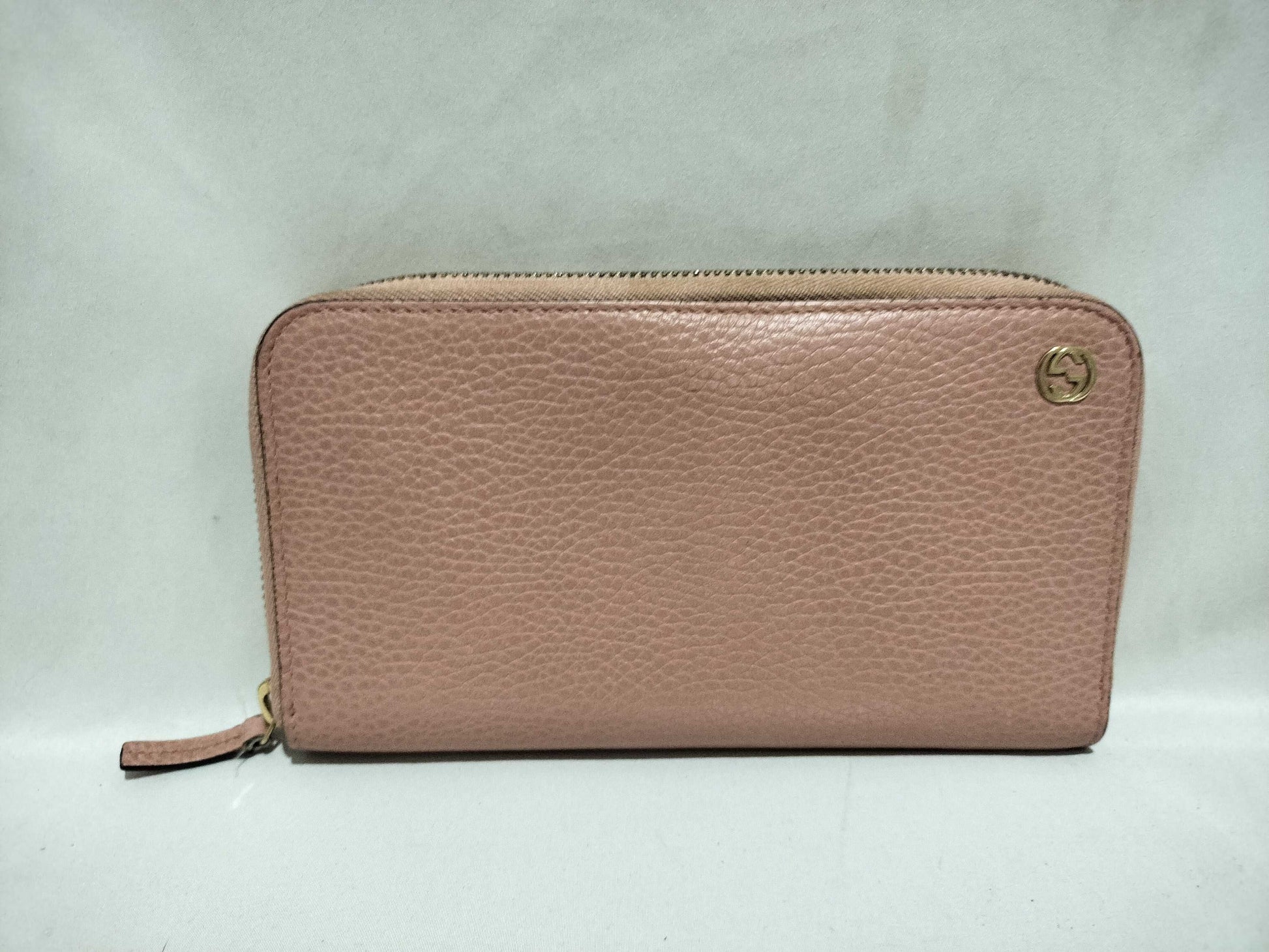 (10463_0062) GUCCI 449347/2067 Round Zip Long Wallet Wallet