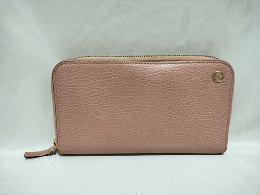 (10463_0062) GUCCI 449347/2067 Round Zip Long Wallet Wallet