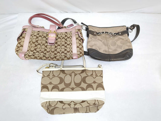 COACH Signature Tote Bag and 3-Piece Set