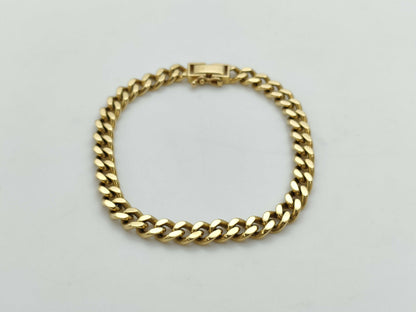 Kihei Double-Sided Single K18 24.6g Bracelet/Bangle 