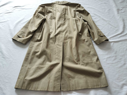 (10462_0214) BURBERRY Nova Plaid Trench Coat Coat