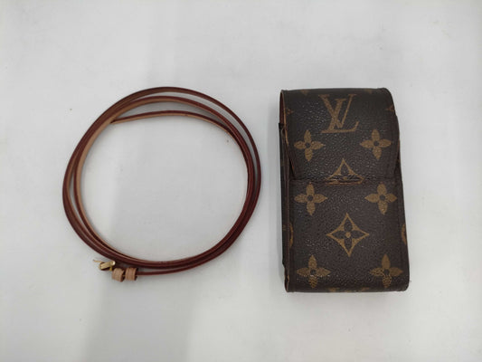 (10463_0031) LOUIS VUITTON Monogram Cigarette Case, Strap and Other Accessories