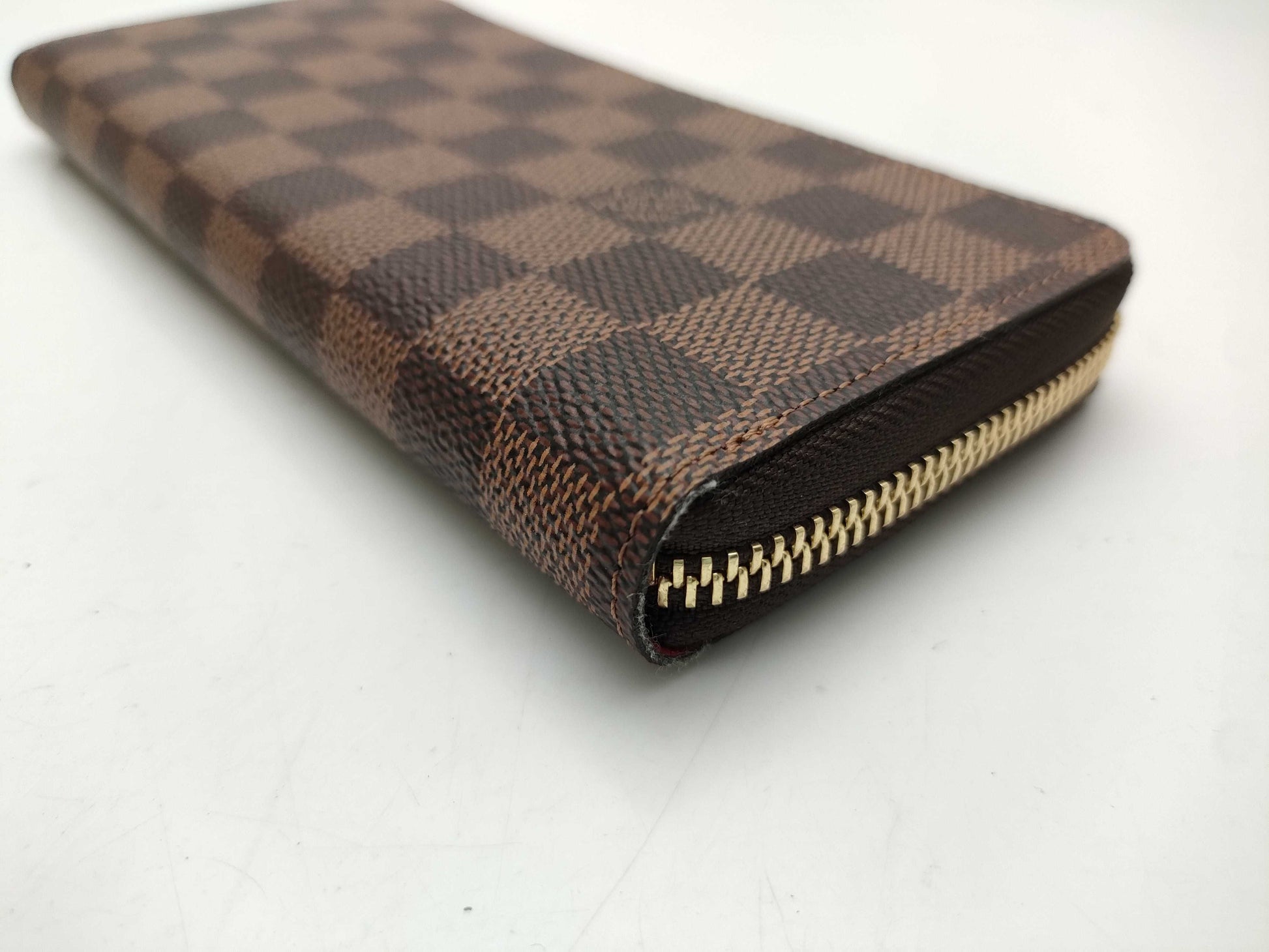 LOUIS VUITTON Damier N60534 Portefeuille Clemence Cerise Wallet