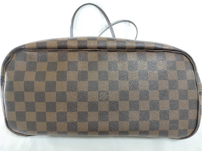 LOUIS VUITTON Damier N51105 Neverfull MM Tote Bag