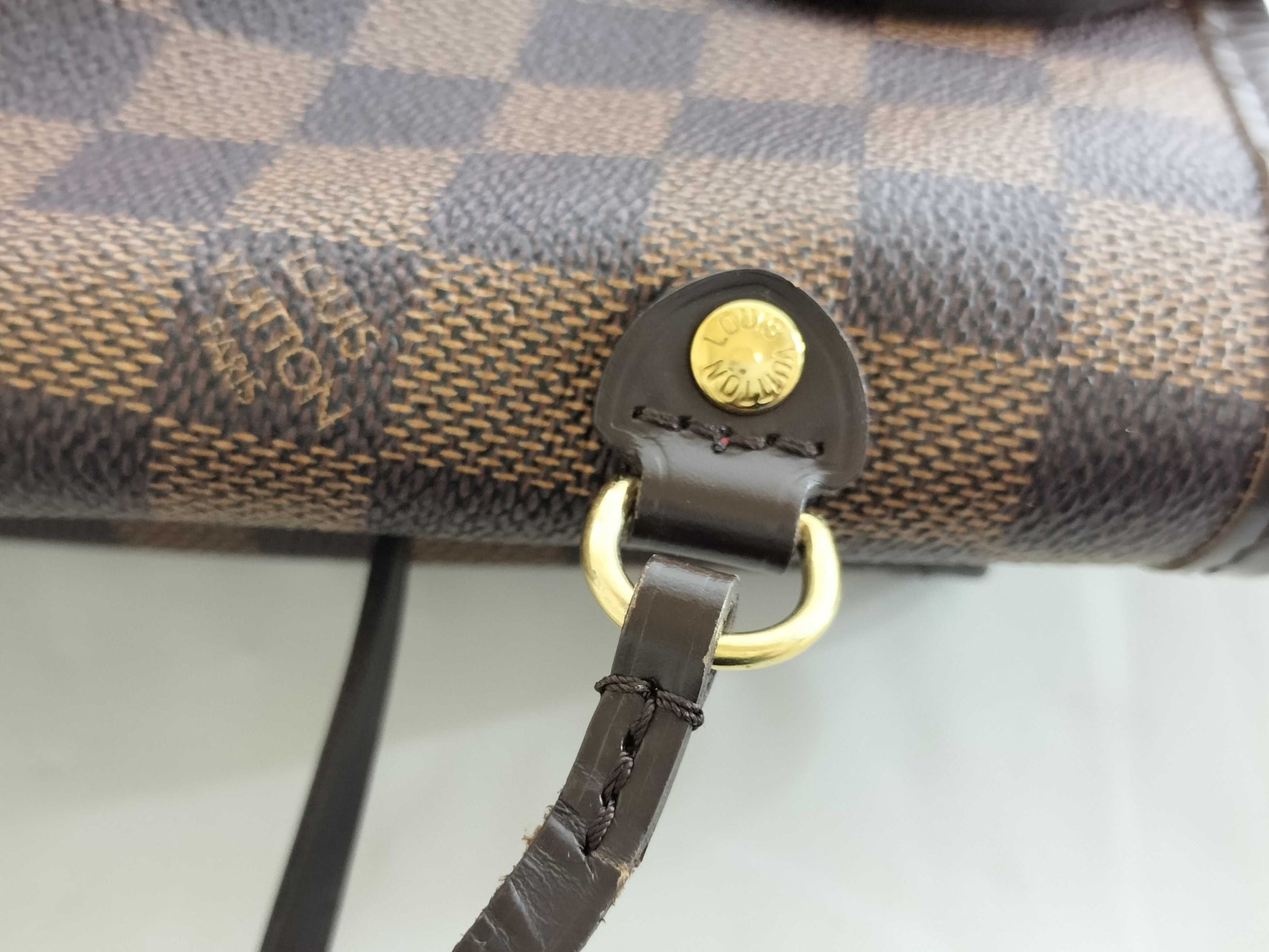 LOUIS VUITTON Damier N51105 Neverfull MM Tote Bag