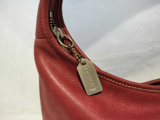 COACH Old Coach/9221/One Shoulder/Red Shoulder Bag