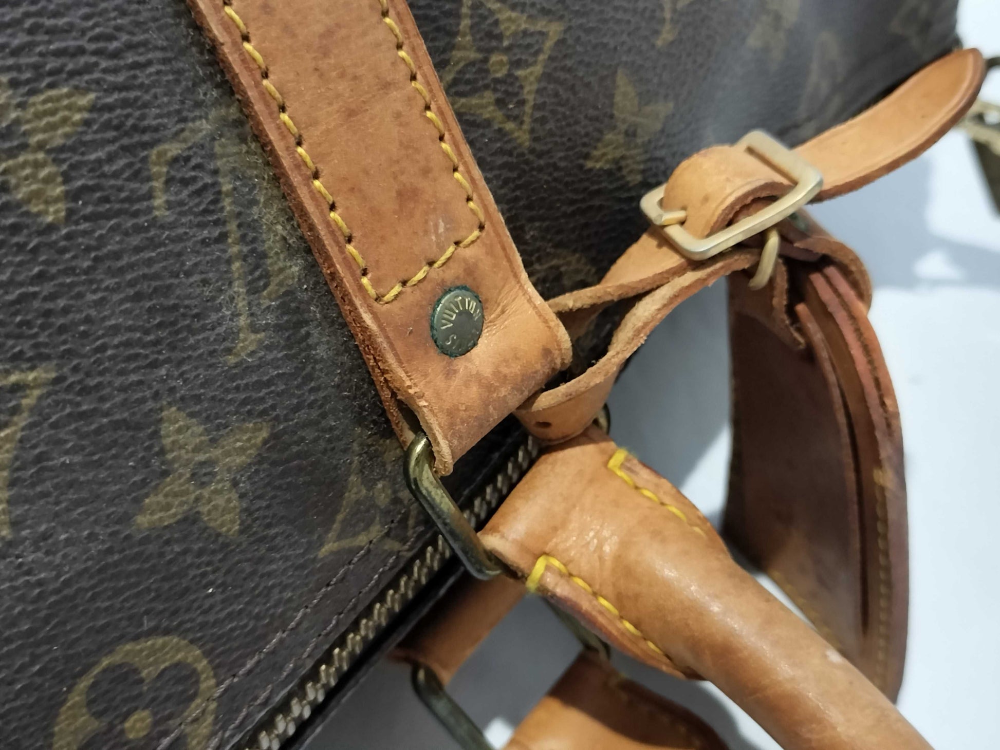 LOUIS VUITTON Monogram M41428 Keepall 45 Boston Bag