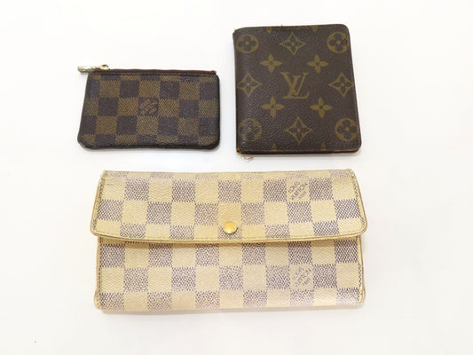 LOUIS VUITTON Wallet and 3 other items
