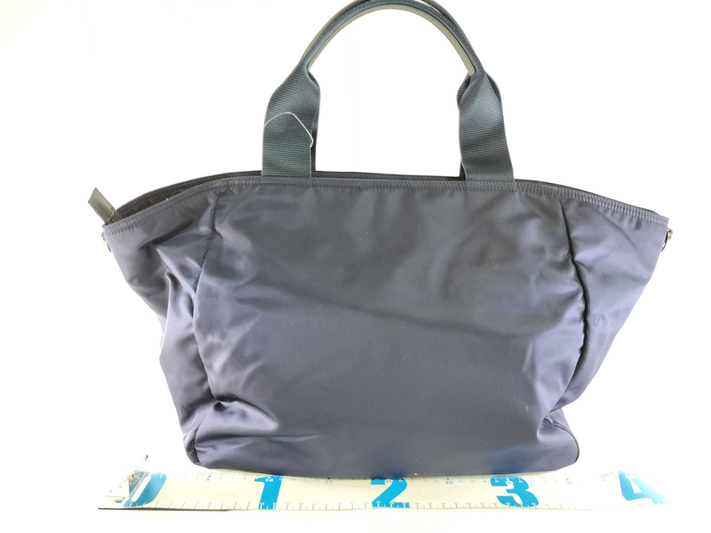 PRADA Nylon 2-way Shoulder Bag, Navy, 1BG093
