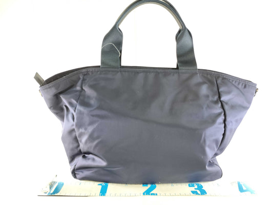 PRADA Nylon 2-way Shoulder Bag, Navy, 1BG093