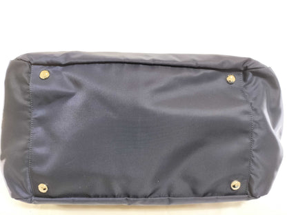 PRADA Nylon 2-way Shoulder Bag, Navy, 1BG093