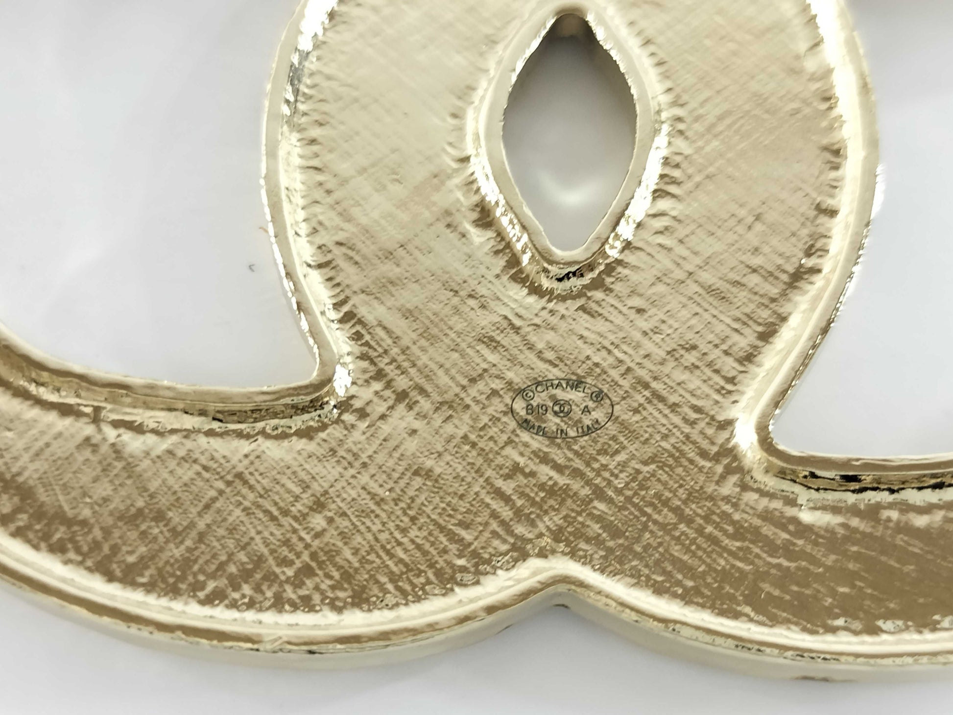 CHANEL Coco Mark Coco Mark B19A Stone Brooch Brooch