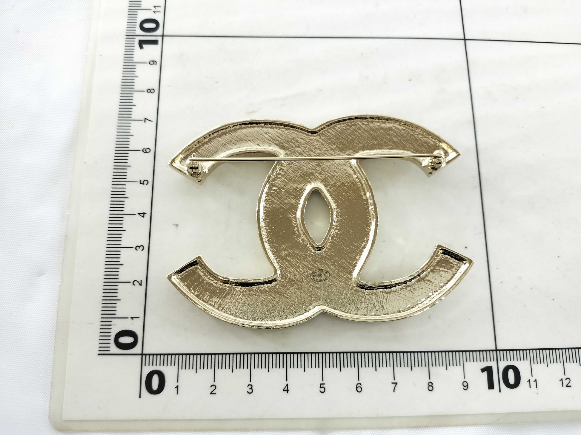 CHANEL Coco Mark Coco Mark B19A Stone Brooch Brooch
