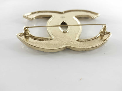 CHANEL Coco Mark Coco Mark B19A Stone Brooch Brooch