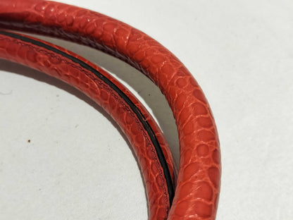 MaxMara Crocodile Embossed Handbag