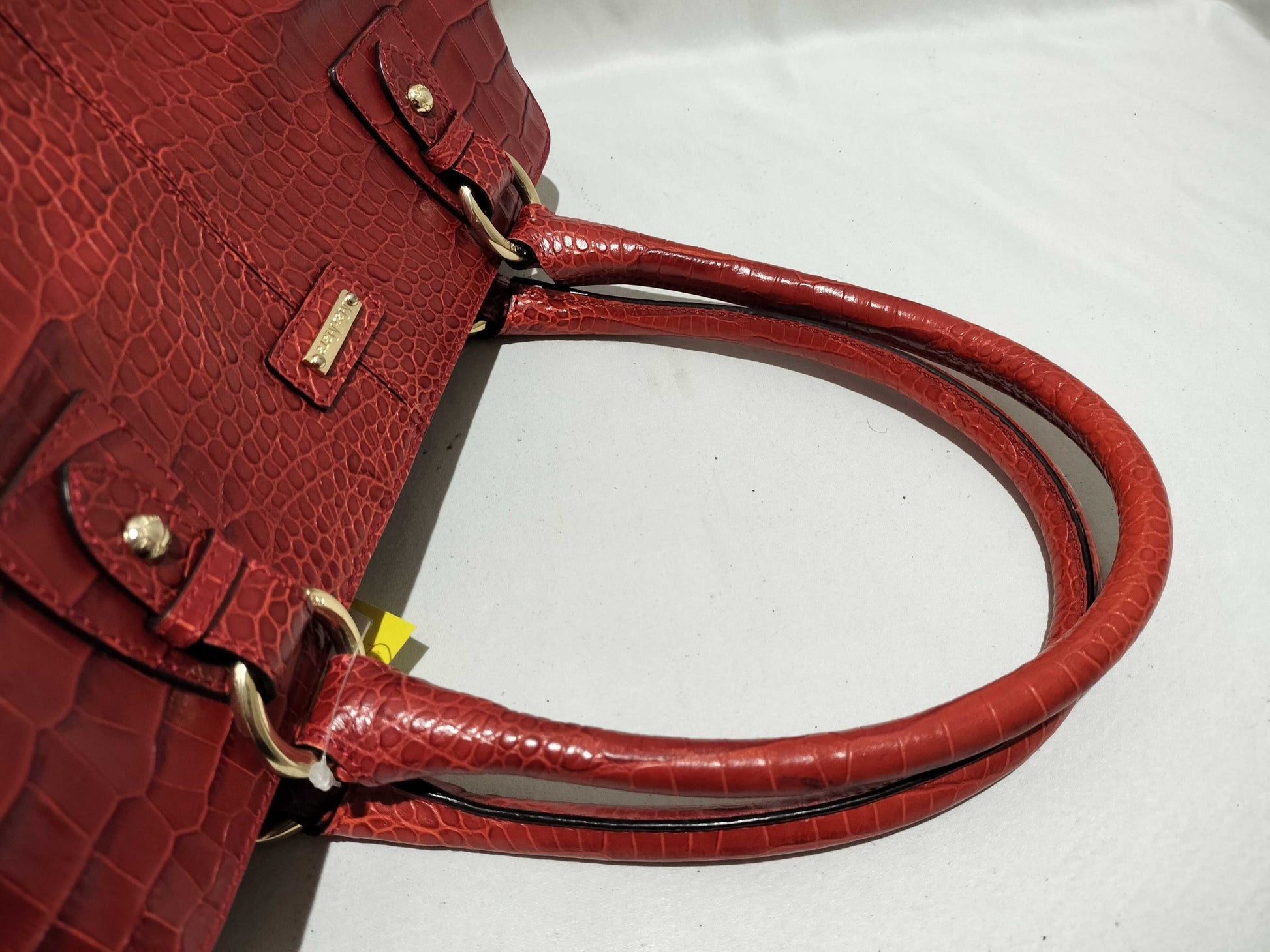 MaxMara Crocodile Embossed Handbag