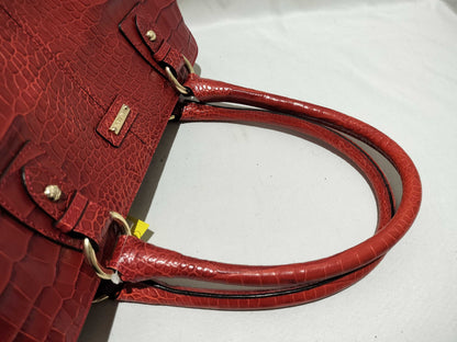 MaxMara Crocodile Embossed Handbag