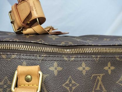 LOUIS VUITTON Monogram M41414 Keepall Bandouliere 55 Boston Bag