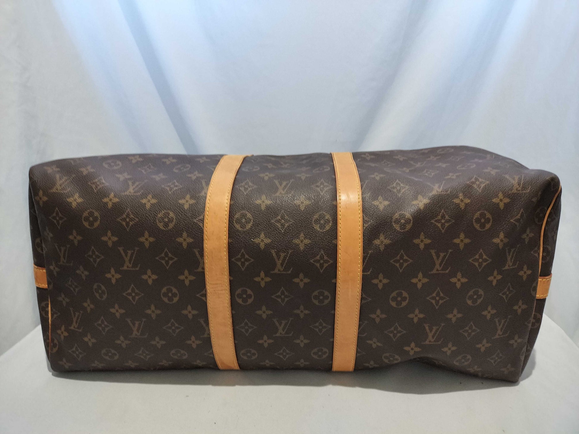 LOUIS VUITTON Monogram M41414 Keepall Bandouliere 55 Boston Bag