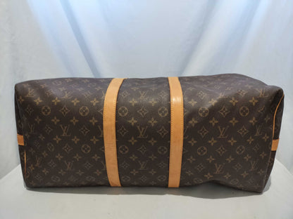 LOUIS VUITTON Monogram M41414 Keepall Bandouliere 55 Boston Bag