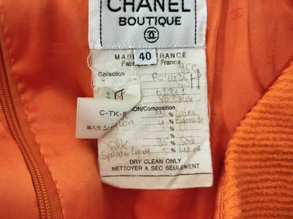 CHANEL Coco Button Set, Orange, Size 40, Other Apparel