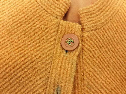 CHANEL Coco Button Set, Orange, Size 40, Other Apparel