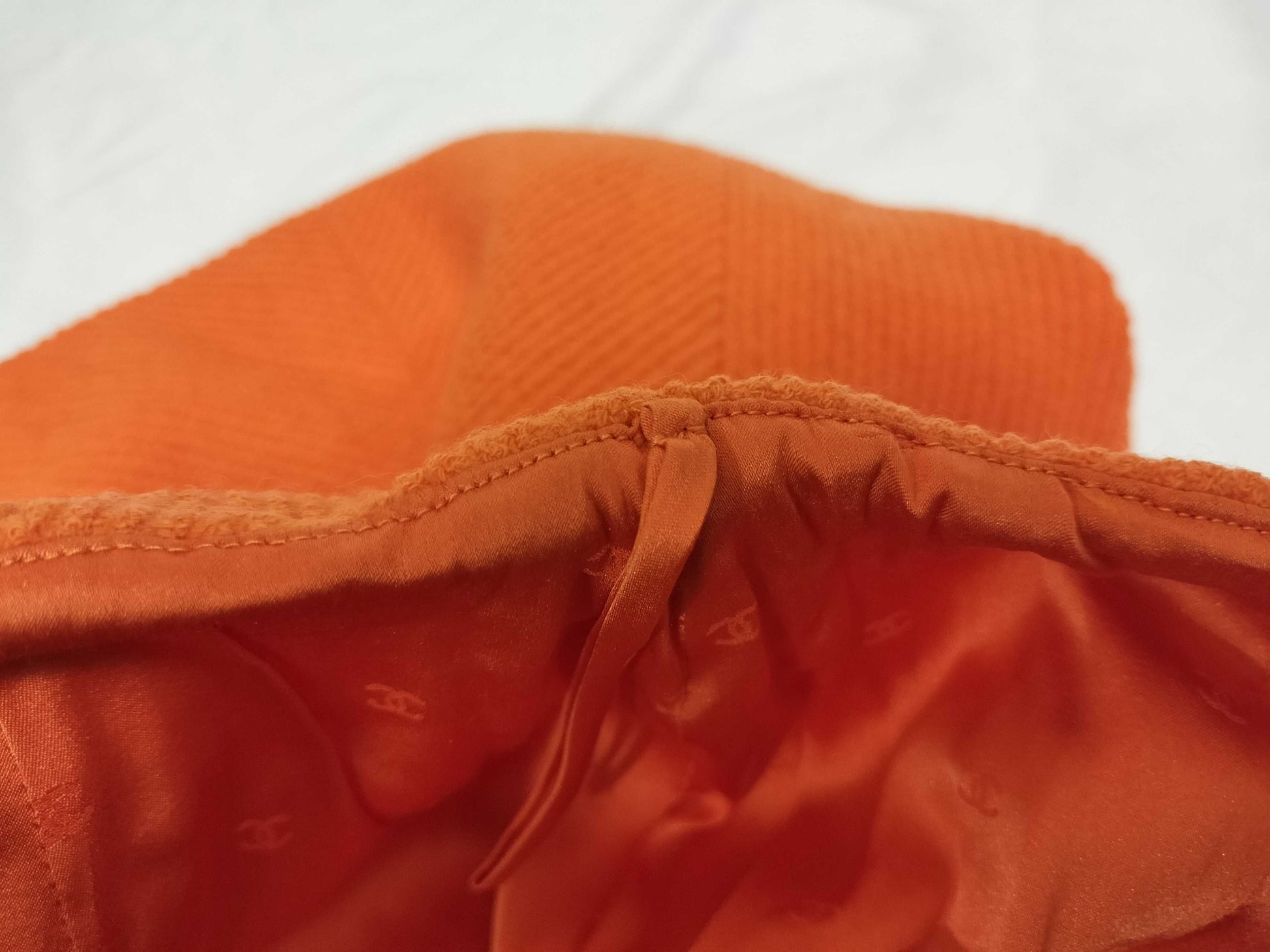 CHANEL Coco Button Set, Orange, Size 40, Other Apparel