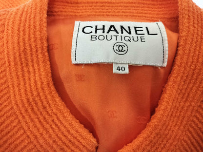 CHANEL Coco Button Set, Orange, Size 40, Other Apparel
