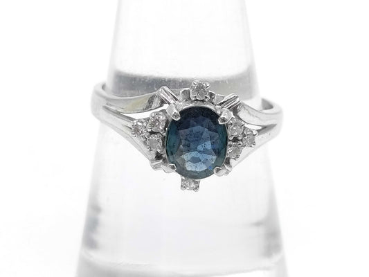 S0.72ct D0.11ct PT900 5.5g Ring 