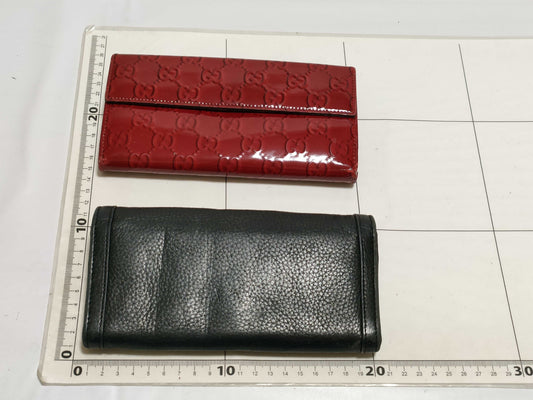 GUCCI Miu Miu/Tory Burch 3-Piece Wallet Set