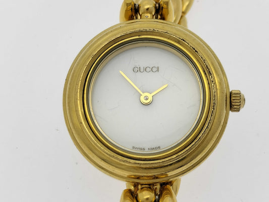 GUCCI Change Bezel 11/12.2 No Three Bezels Women's Watch