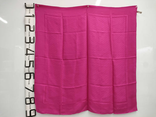 (10462_0340) Dior Trotter Pink Scarf