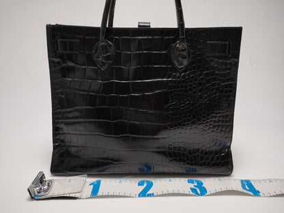 FURLA Embossed Crocodile Bag Handbag