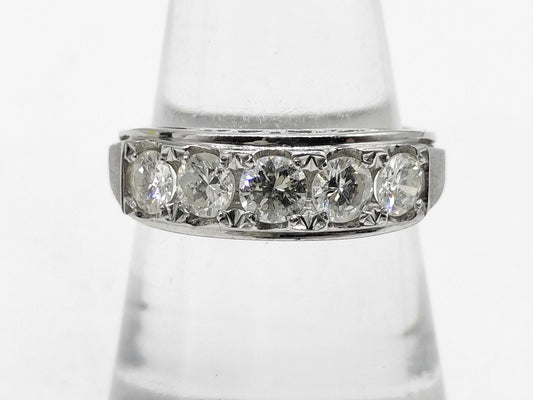 D1.00ct PT900 4.9g Ring 