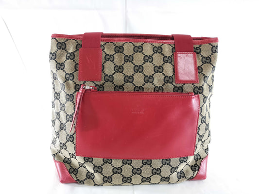 GUCCI GG Canvas Tote Bag 01904023754