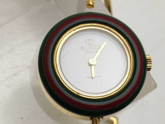 GUCCI Changeable Bezel Non-Moving Women's Watch
